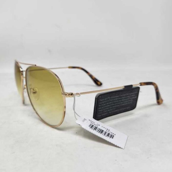 New women\'s Bondi wire-frame J Crew aviator sunglasses in Bronze Gold